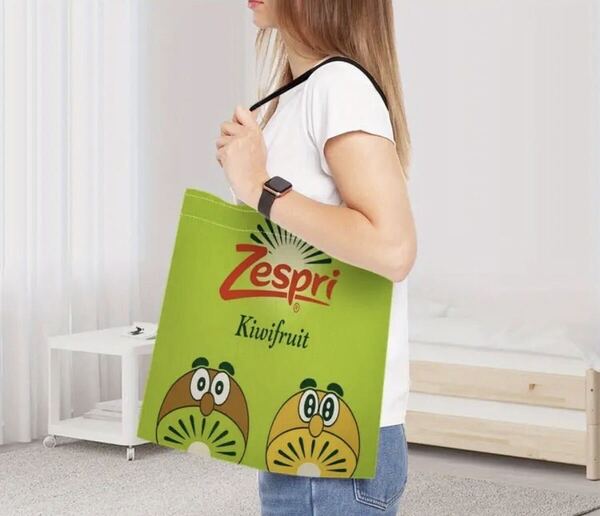 Zespri ゼスプリ キウイブラザーズ エコバッグ レディーストートバッグ ビーチショッピングバッグ