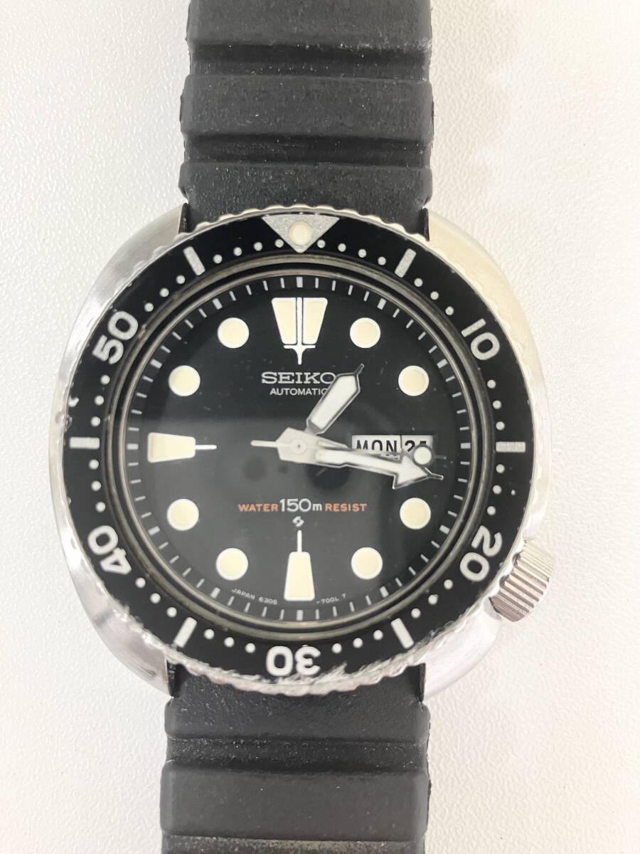 せ*い様 SEIKO サードダイバー　6306-7000　自動巻　中古品 セイコー 150mダイバー 63サードダイバー 初期型 Ref.6306-7000