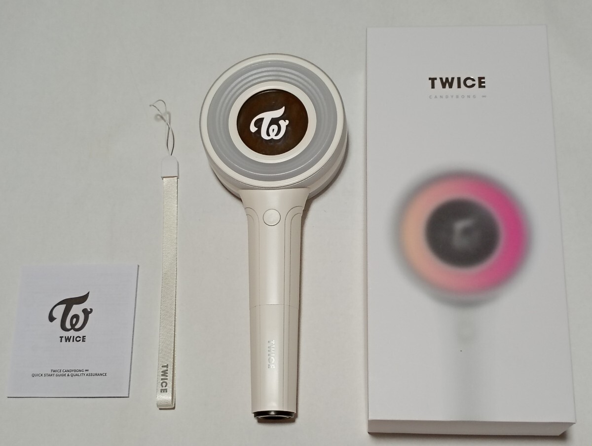 twiceペンライト∞ 1回のみ使用　即日発送可能 楽天市場】[東京発送] TWICE トゥワイス OFFICIAL LIGHT STICK
