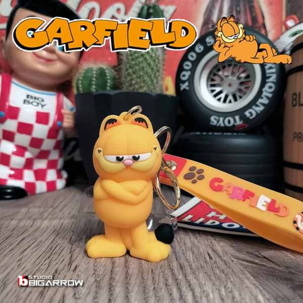 ガーフィールド GARFIELD ねこのガーフィールド キーホルダー キーチェーン ストラップ 世田谷ベース アメリカン雑貨③