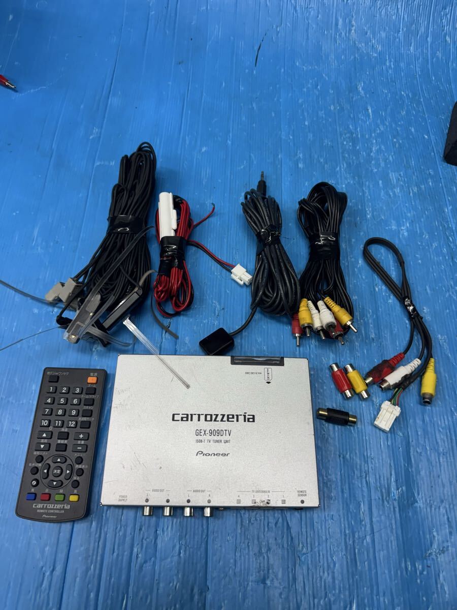 Pioneer GEX-909DTV 地デジチューナー 中古 Pioneer carrozzeria GEX-909DTV 地デジチューナー - メルカリ