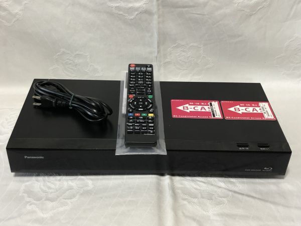 動作確認済・容量アップ済 Panasonic ブルーレイレコーダー B-CAS付 動作確認済・容量アップ済 Panasonic ブルーレイレコーダー B