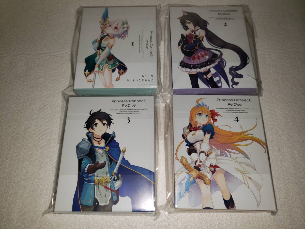 【初回限定版】プリンセスコネクト!Re:Dive Blu-ray　4巻セット Amazon.co.jp: 【Blu-ray】プリンセスコネクト!Re：Dive 全4巻