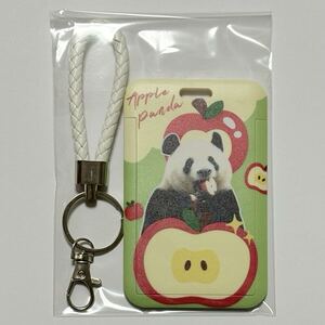 シャンシャン パスケース (リンゴシャン) /熊猫香香 中国雅安碧峰峡 ジャイアントパンダ ICカードホルダー ICカードケース