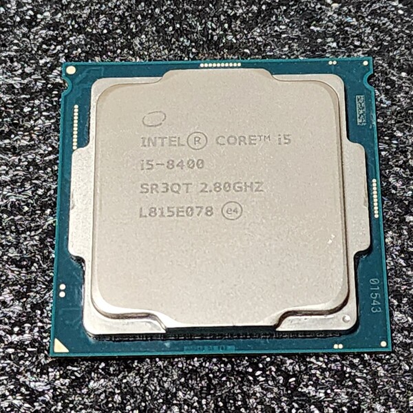 CPU Intel Core i5 8400 2.8GHz 6コア6スレッド CoffeeLake PCパーツ インテル 動作確認済み