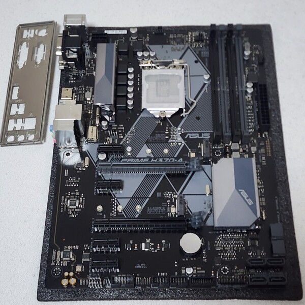 ASUS PRIME H370-A IOパネル付属 LGA1151 ATXマザーボード 第8・9世代CPU対応 最新Bios 動作確認済 PCパーツ (3)