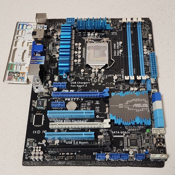 ASUS P8Z77-V IOパネル付属 LGA1155 ATXマザーボード 第2・3世代CPU対応 最新Bios 動作確認済 PCパーツ