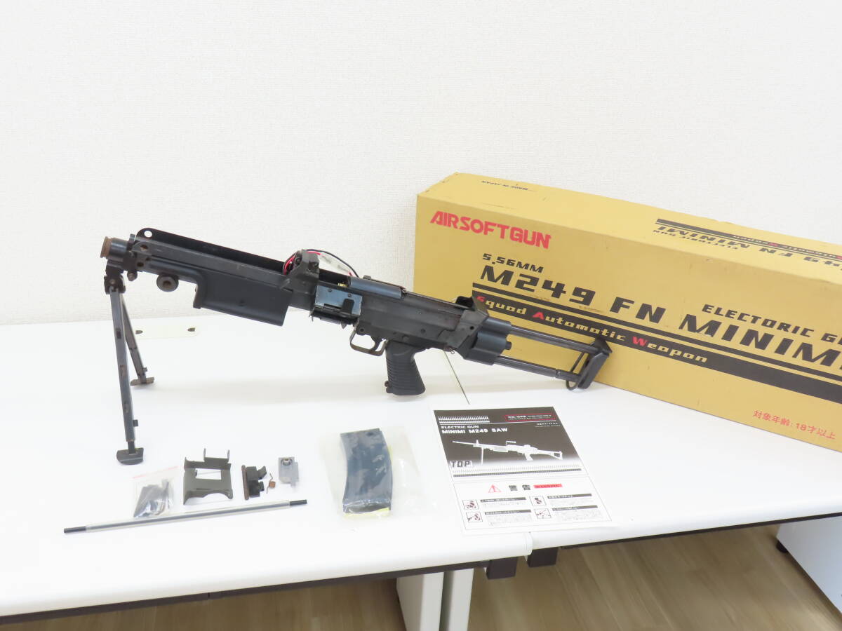 TOP MINIMI 電動ガン 楽天市場】生産終了品 TOP JAPAN 電動ガン M249 MINIMI パラ