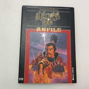 zaa-652♪Character file series 信長の野望 嵐世記 武将FILLE シブサワ コウ【監修】 コーエーテクモゲームス(2001/03発売)