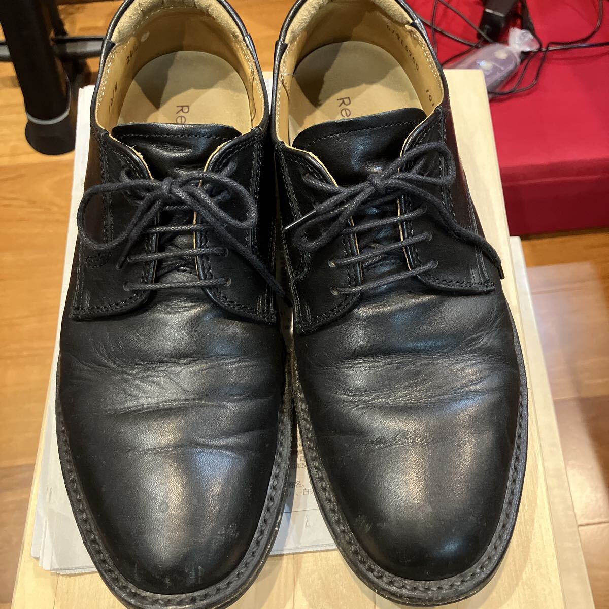 ⭐️未使用⭐️リーガルウォーカー　ビジネスシューズ　ドレスシューズ ブラック REGAL Walker リーガルウォーカー プレーントウ 101WAH BLACK