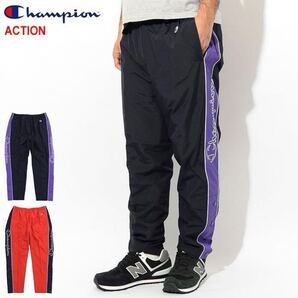 Champion チャンピオン men's メンズ ボトムス C3-Q209 ロングパンツ Long Pant ACTION アクション ナイロンパンツ Cロゴ Cマーク M