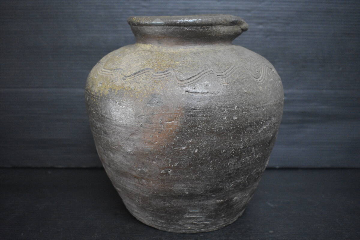古作品】 備前焼 筋文様 窯変 壺 花入れ 花生け オブジェ インテリア 陶器 2025年最新】Yahoo!オークション - 花器、壷(備前 日本の陶磁)の
