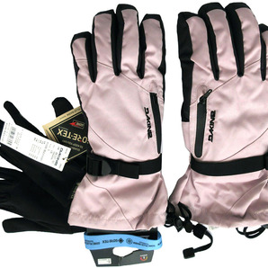 DAKINE (ダカイン) レディース セコイア ゴアテックス+warm グローブ S.M.Lサイズ ピンク Gore BE237-767 女性用 スキー 手袋