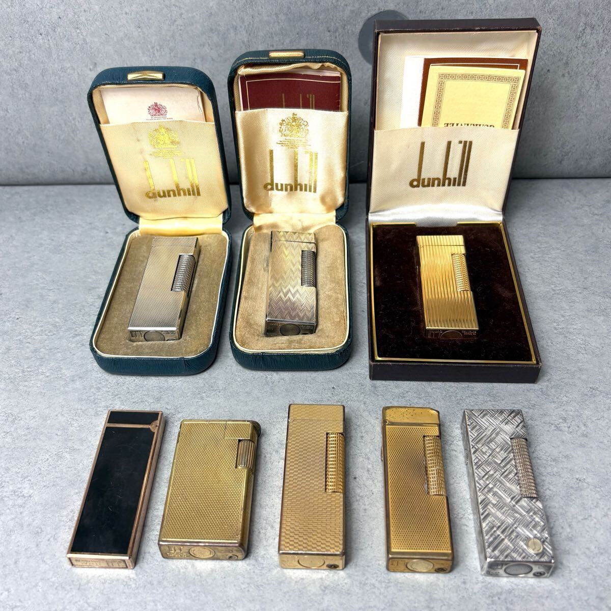 dunhill ゴールドライター 未使用に近い オリジナルボックス付き Yahoo!オークション -「ダンヒルライターゴールド」の落札相場