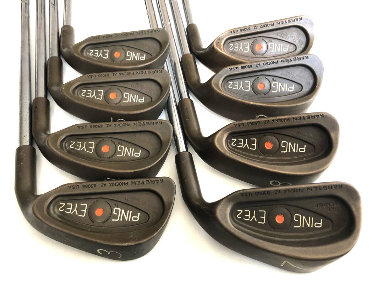 PING ピン eye2 純正チタンシャフト 9I.W.S 3本セット 2025年最新】Yahoo!オークション -ping eye2 アイアンの中古品