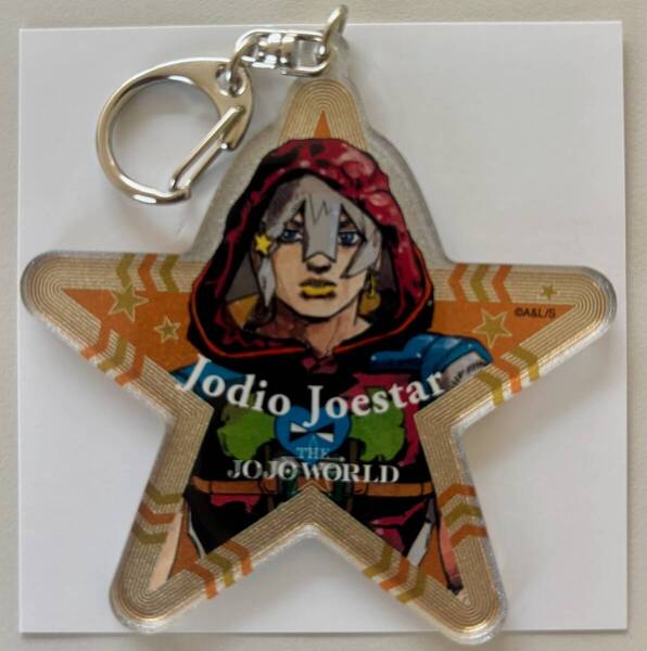 ジョディオ☆アクリルキーホルダー 描き下ろしイラスト☆The JOJOLands☆ジョジョランズ『THE★JOJO WORLD』荒木飛呂彦ジョジョワールドdqv