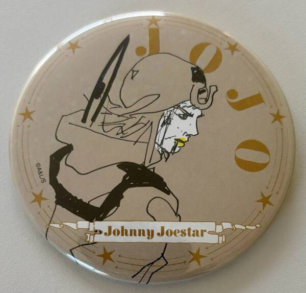 ジョニィ☆75mmホログラム缶バッジコレクション Ver.Sketch☆スティール・ボール・ラン『THE★JOJO WORLD』荒木飛呂彦ジョジョワールドdqv