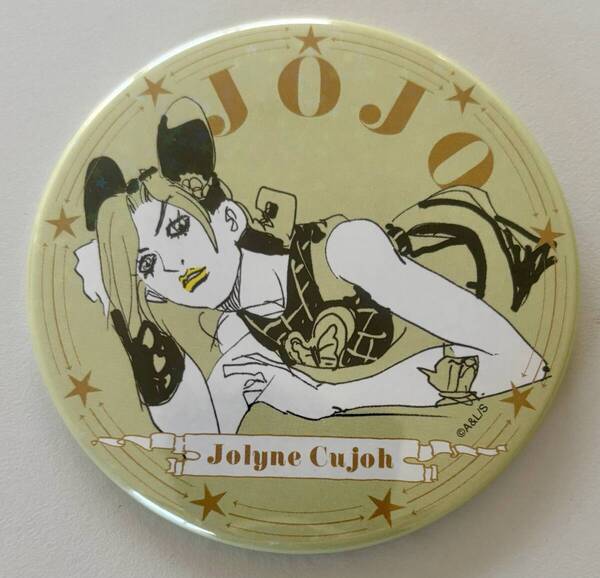 空条徐倫☆75mmホログラム缶バッジコレクション Ver.Sketch☆ストーンオーシャン☆原作『THE★JOJO WORLD』荒木飛呂彦ジョジョワールドdqv