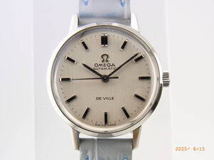 OH/ポリッシュ済)美品 Omega De.Ville オメガ デ・ビル 自動巻 レディース 561.008 Cal671 新品ベルト