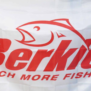 《特大6》■白赤魚■釣魂Berkley Fishing バークレイ フィッシング 釣り アメリカ フラッグ 旗 バナー◆アウトドア キャンプ■倉庫