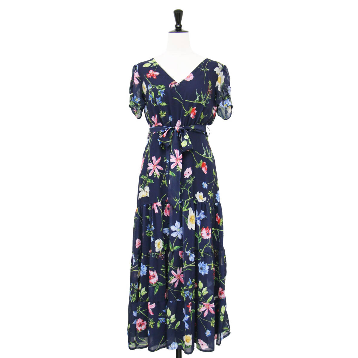【未使用品】PHASE EIGHT フェイズエイト フレンチスリーブワンピース Lucinda Print Dress | Phase Eight (Women