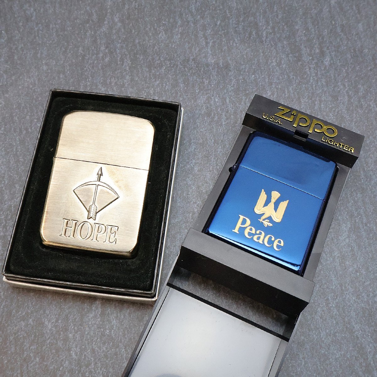 ZIPPO HOPE メタルライター Yahoo!オークション -「ホープ zippo」(Zippo) (ライター)の落札