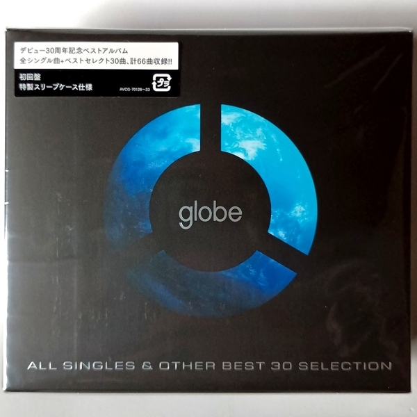 globeベストアルバム「ALL SINGLES & OTHER BEST 30 SELECTION」初回盤 66曲CD6枚組 FACES PLACES Love again outernet new deal 小室哲哉