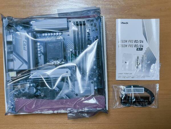 ASRock◆B760M Pro RS/D4 (Micro ATX / LGA1700 Intel 12世代 13世代 14世代CPU対応 / DDR4メモリ対応)