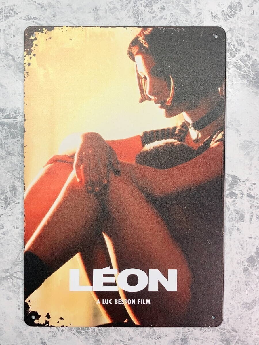 中古【leon】ドイツ版オリジナルポスターA1サイズ 1994「Léon」ドイツ版映画ポスター A1 Size | woodmarquee
