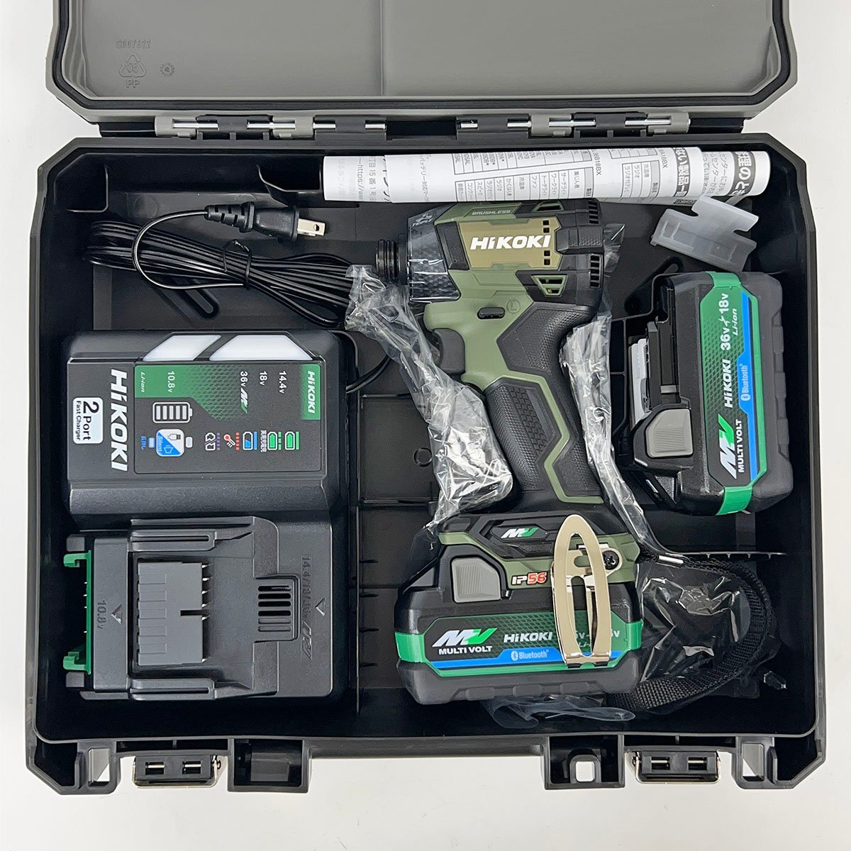 新品未使用　hikoki　 マルチボルトインパクトドライバー HiKOKI（ハイコーキ） WH36DD(2XHGSZ) マルチボルト 36V