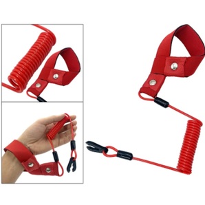 ネコポス発送★送料無料★ ヤマハ カワサキ テザーストラップコード 凡用品 キルスイッチジェットスキーボートヤマハラプター バンシー PWC