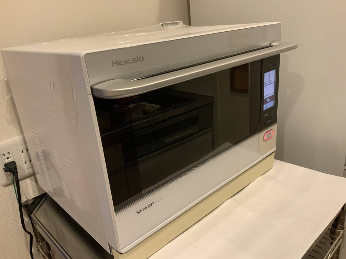2022年SHARP HEALSIO ウォーターオーブン、ホワイト※訳あり SHARP ウォーターオーブン HEALSIO（ヘルシオ）ブラストメタル