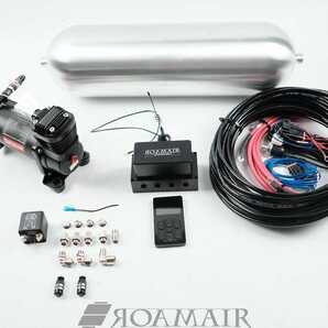 ROAMAIR 高性能4独マネジメントキット コンプレッサー2機仕様 エアタンク エアサス 200psi対応 日本語取説付 ハ