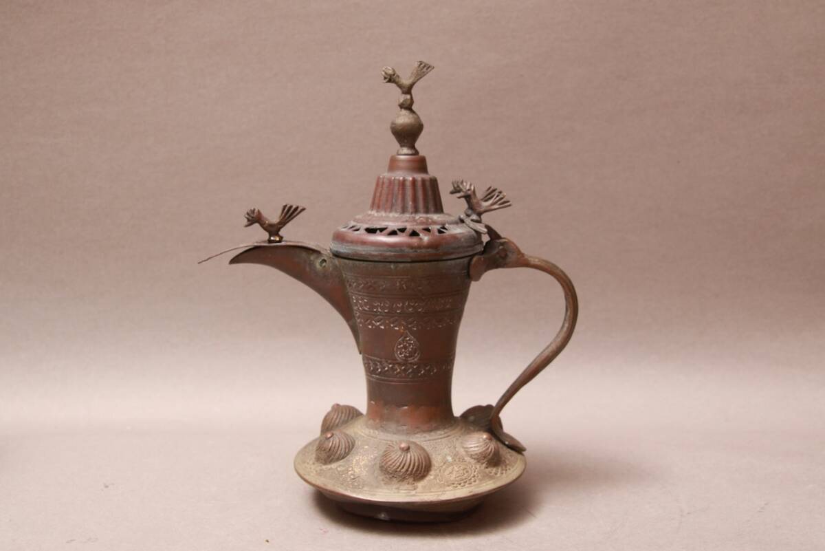 アラビア/ダッラ/ポット/19世紀/水差し/アラビア半島/エジプト/コーヒー/オ