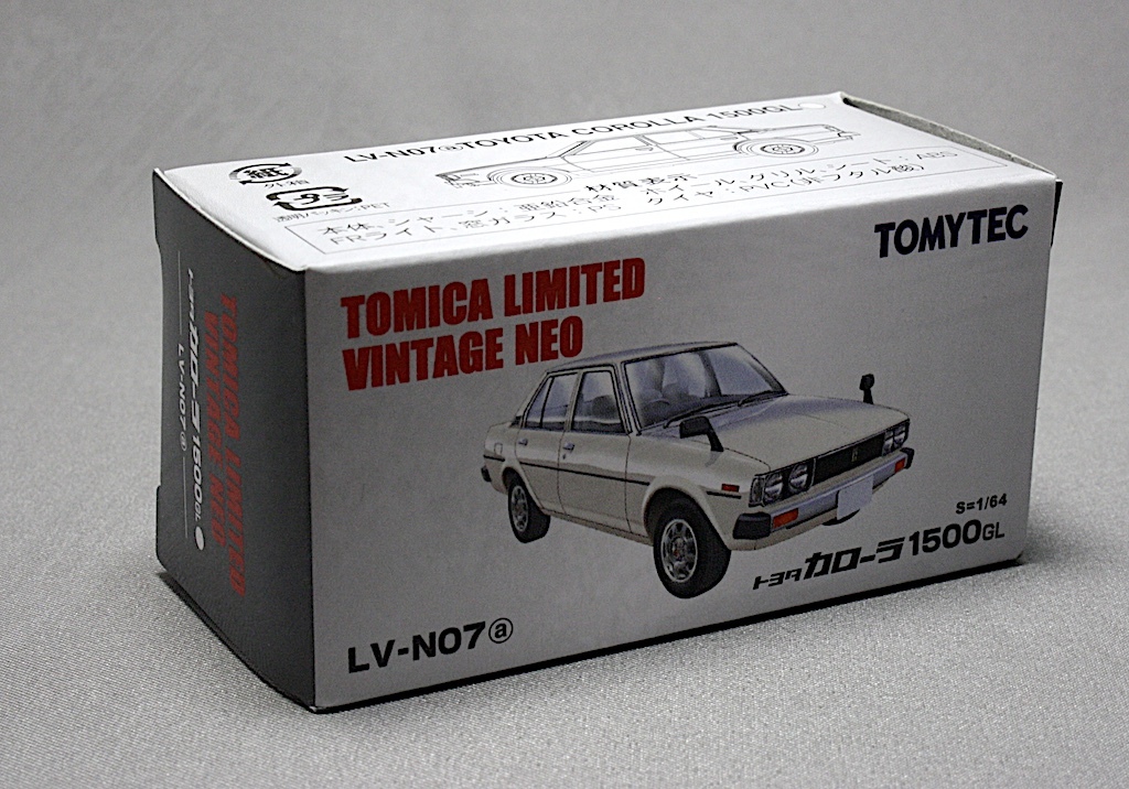 【新品】TOMICALIMITEDVINTAGENEOトヨタカローラ1500GL LV-N07c カローラ1500GL（茶色） | 製品をさがす | tomica