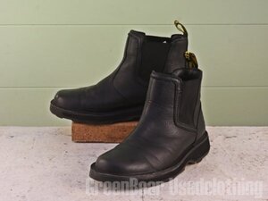 MN013 мужской Dr. Martin со вставкой из резинки ботинки чёрный черный EU41 UK7 US8 25.5cm