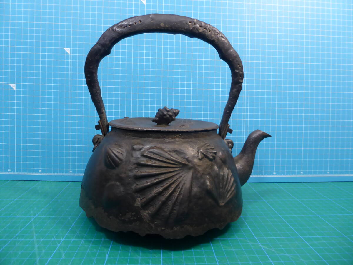 未使用品、長期保管品 錫半製 袋鉉 銅蓋 南部鉄瓶 南部鉄器 京鉄瓶 調理器具 2025年最新】Yahoo!オークション -南部 鉄瓶(鉄瓶)の中古品