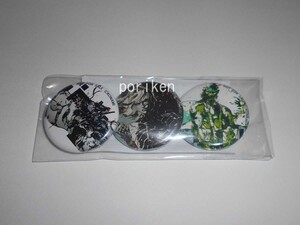 ●METAL GEAR SOLID:MASTER COLLECTION Vol.1/お宝創庫 特典 缶バッジ3種/検:PS5 Switch メタルギアソリッド マスターコレクション
