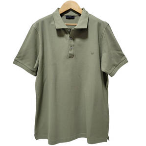 新品本物【FAY Fay フェイ】色気と清潔感が漂うトラッドなブランド 刺繍ロゴ ストレッチピケ素材 ポロシャツ メランジジャージーリブカラー