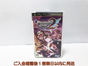 【1円】PSP ファンタシースターポータブル2 ゲームソフト 1A0028-456an/G1