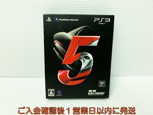 【1円】PS3 グランツーリスモ5 初回生産版 ゲームソフト プレステ3 E07-557rm/F3