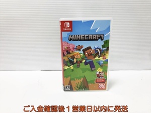 【1円】Switch Minecraft (マインクラフト) ゲームソフト スイッチ 状態良好 1A0004-802an/G1