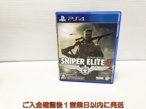 【1円】PS4 SNIPER ELITE 4 ゲームソフト PlayStation4 プレステ4 1A0009-355an/G1