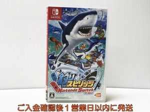 【1円】Switch 釣りスピリッツ Nintendo Switchバージョン ゲームソフト 1A0201-270in/G1