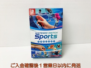 【1円】Switch Nintendo Switch Sports ニンテンドースイッチスポーツ ゲームソフト レッグバンド付き E03-361rm/F3