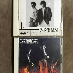 【 送料無料!・2セット・無傷ではないですが盤面奇麗です!】★チャゲ&飛鳥 ベスト◇スーパーベスト&CHAGE AND ASUKA SUPER BESTⅡ★