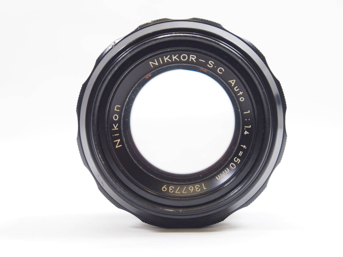 SALE[中古美品]ニコンＦ　アイレベルニッコ-ルSオ-ト1：1.4 50mm付 中古】(ニコン) Nikon Nikon F(後期) アイレベル シルバー