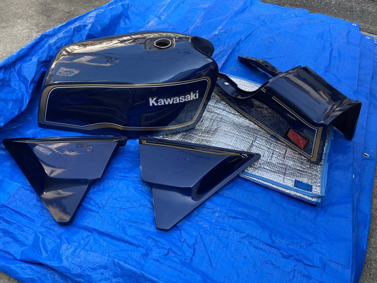 当時物‼️Kawasaki Z750FX タンク・サイドカバー・リアカウル￼ 当時物‼️Kawasaki Z750FX タンク・サイドカバー・リアカウル