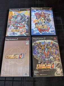 ゲームソフト PS2 スーパーロボット大戦 第2次 第三次 α アルファ MX IMPACT プレステ2 プレイステーション バンプレスト