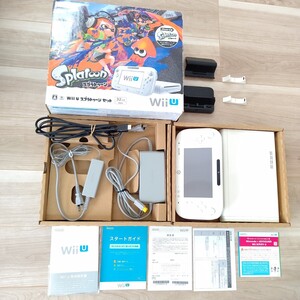 Nintendo wii u スプラトゥーンセット 32GB 美品 ゲーム機